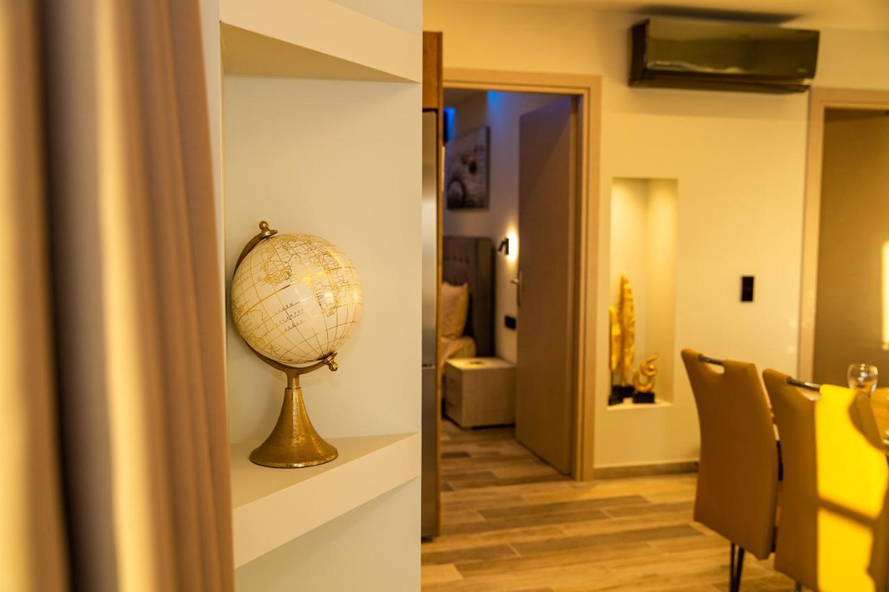 Black Rocks Family, Luxury Seafront Beach Maisonette Агиос Гордиос Екстериор снимка